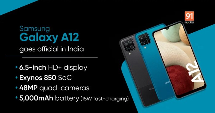 Samsung galaxy a 12